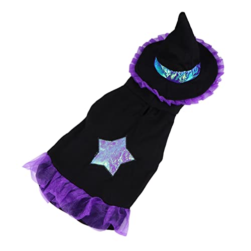 Disfraz de Mago para Perros y Gatos Talla L