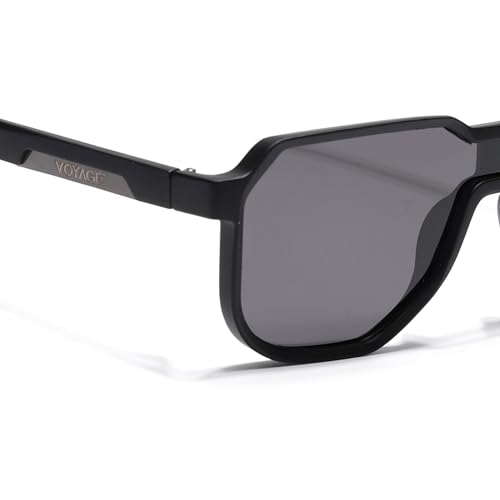 Image of Voyage UV Protection Hexagonal Sunglasses for Men & Women