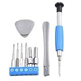Set completo: questo set di strumenti di riparazione per cacciaviti include 10 pezzi, tra cui vari cacciaviti, uno strumento di riparazione per l'apertura della leva, una paletta triangolare e una maniglia. Fornisce tutto il necessario per riparazioni efficienti ed efficaci.