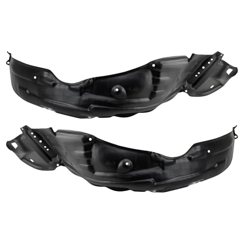 Image of TRQ Front Inner Fender Liner Set Compatible with 2003-2008 Toyota Matrix TO1248123 TO1249123