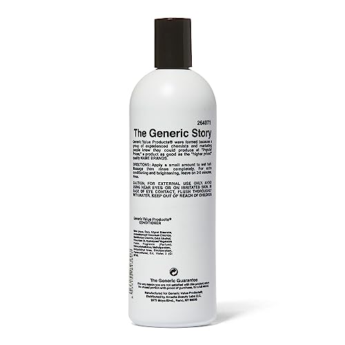 Generic Value Products Purple Conditioner, Tones Down Brassiness, Adds Shine to Hair, ColorSafe Gentle Cleansing, 16 Oz