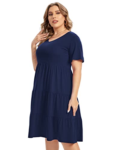 Consejos y reviews para comprar Vestido talla grande disponible en línea para comprar. 24 Imagen adicional
