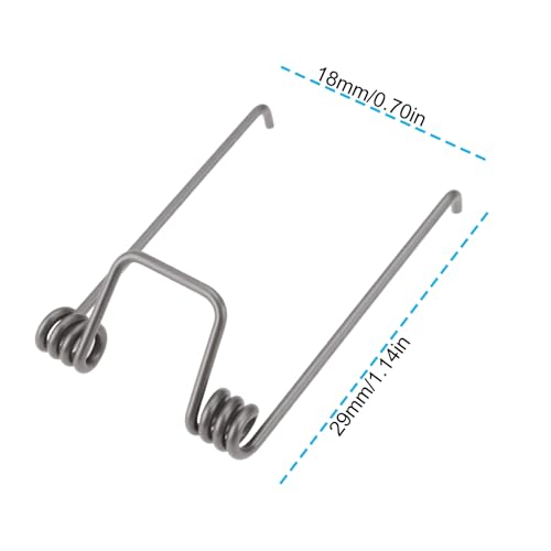 Briny River 10 x Spannfeder, 1,8 cm, kompatibel mit Babyliss FX870 Haarschneidemaschine, Haarschneider, Federteile