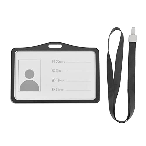 YOKIVE 1�� �o�b�W�z���_�[ �����A���~�� �v���X�`�b�N���t�b�N �l�b�N�������[�h ID�J�[�h�p �u���b�N