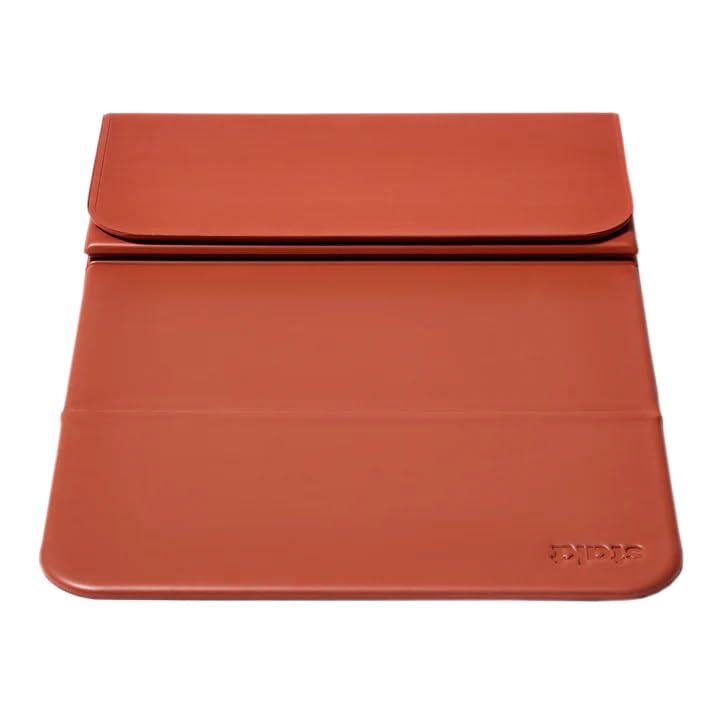 Stakt – Foldable Multi-Purpose Fitness & Yoga Mat with Patented Design, Workout Mat with Non-Slip Surface, Portable & Lightweight, For Studio or Home Use, As Seen on Shark Tank (Terracotta)