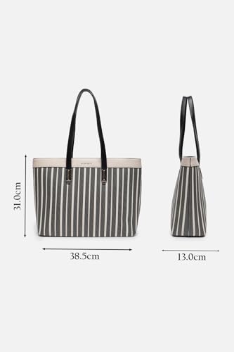 Image of Allen Solly Women Geometric Printed Laptop Tote Bag