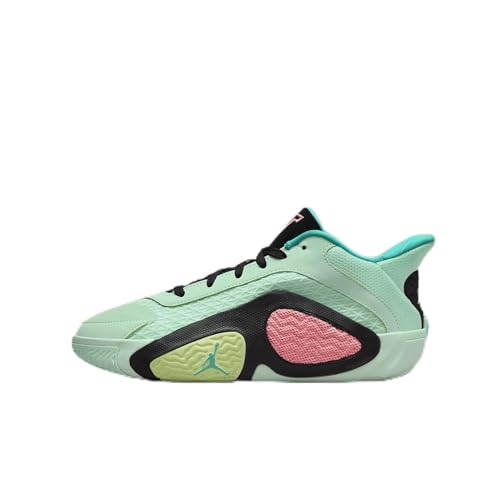 Tatum 2 Big Kids' Basketball Shoes (FJ6459-300, Mint Foam/Black/Hyper Jade/Lava Glow) Size 6