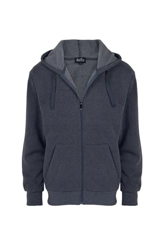 LeeHanTon Men Hoodies Fleece Mens Zip Up Hoodie Spring Autumn Long Sleeve Sweatshirt Sports Hooded Jacket