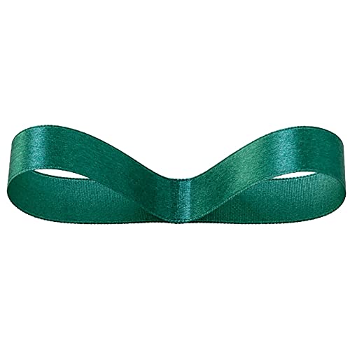 ヘッズ サテンリボン 1.6cm×20m巻 ダークグリーン 1巻 16mm幅 HEADS 1639R