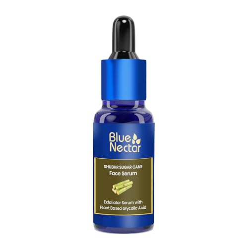 Blue Nectar AHA Exfoliator for Face with Plant Based Glycolic Aci...