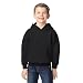 Gildan Kids' Little Hooded Youth Sweatshirt, Black, Medium