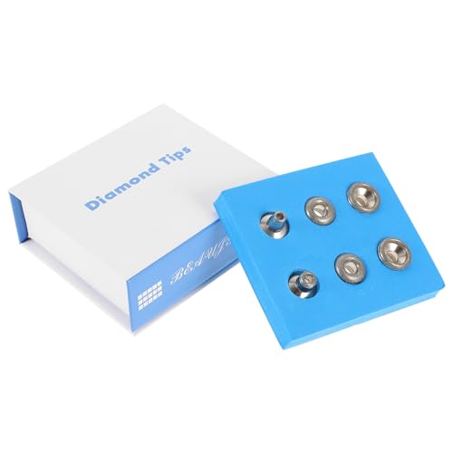 POPETPOP Puntas de Microtallado de Diamante Varillas para Microdermoabrasión Facial Accesorio para Salón y Uso Doméstico Fácil de Instalar para Cuidado Piel POPETPOP Puntas de Microtallado de Diamante Varillas para Microdermoabrasión Facial Accesorio para Salón y Uso Doméstico Fácil de Instalar para Cuidado Piel