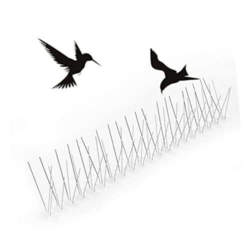 Toddmomy 3 Pecas picos de dissuasão de pássaros pássaro prevenir dissipador dispositivos Espigões de