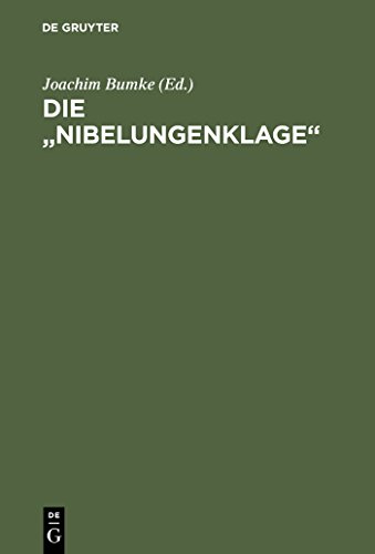 Die „Nibelungenklage“: Synoptische Ausgabe aller vier Fassungen (German Edition)