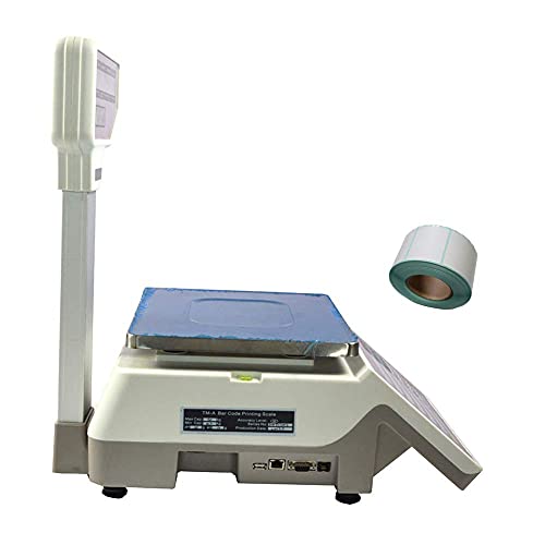 Báscula digital con impresora térmica 15kg INTBUYING miniatura 6