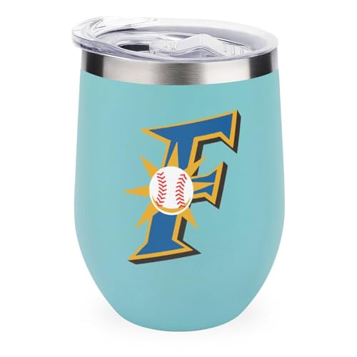 ワインタンブラー 北海道・日本ハムファイターズ 野球応援 卵殻カップ タンブラー 350ml U字型 コーヒーカップ 蓋付き ステンレス製 魔法瓶 保冷 保温 水筒 直飲み 応援グッズ プレゼント