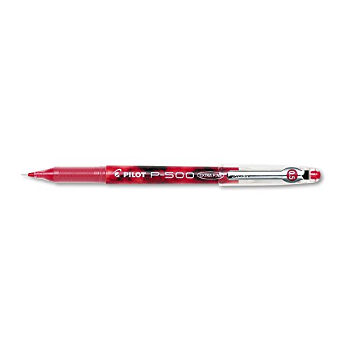 Pilot Precise P-500 Bolígrafo Gel Extra Fino 0.5 mm Rojo Pack 12