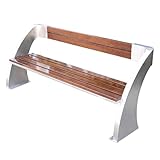 VERSATILE PLACEMENT: This modern bench suits diverse settings—perfect for gardens, parks, porches, hallways, entryways, and bedrooms. It offers versatile seating solutions for both indoor and outdoor spaces