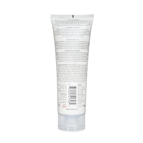 CURLSMITH Feather Light Protein Cream - Flexible Hold Curl Cream, Protein-Rich Styling Cream for Curls, For All Curl Types, Best for Weak and Damaged Curls, Vegan & Cruelty Free (8 oz)