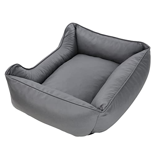 your GEAR Belluno Orthopädisches Hundebett 70x100 cm – Oeko-TEX Hundekorb, waschbar, hygienisch, ergonomisch, komfortabel, ideal als Hundebett große Hunde - auch als Katzenbett