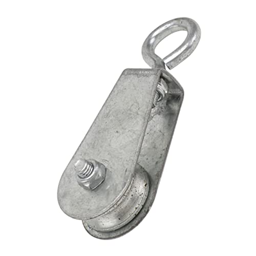 MUCKLILY DIY Attachments Lifting Pulley System 80kg Capacity Wire Rope Pulley Small Cable Pulley Wheel for Strength Training