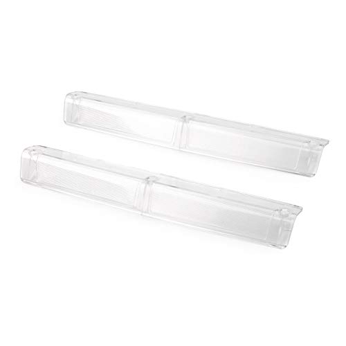 CNxinn10 Motorbike Light Lens Accessories Lamp Light Lens Cover 1 Pair for Harley Davidson 1996-2013 Touring Models, Clear