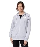 THE NORTH FACE Brand Proud Full Zip Hoodie Tnf Light Grey Heather 2XL