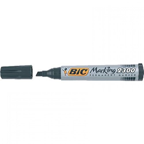 Bic Marking 2300 Black Permanent Marker Chisel Tip