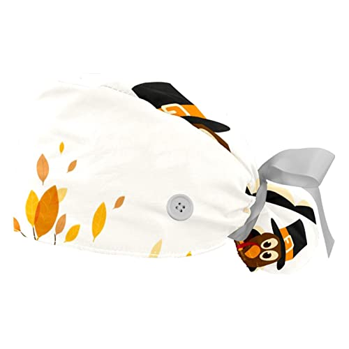 Chapeau de travail dinde mignonne JDEZ contre la chaleur lot de 2 casquettes de protection mixtes