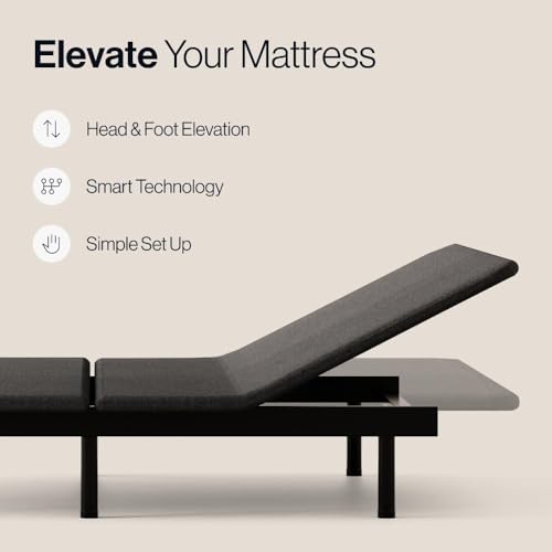 Image of Adjustable Comfort Classic Adjustable Base - Split King - Head & Foot Incline - Wireless Remote with Memory - Easy Set Up - Zero Clearance - Zero Gravity - Durable Frame