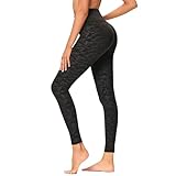 GAYHAY High Waisted Leggings for Women - Soft Opaque Slim Tummy Control Printed Pants for Running Cycling Yoga