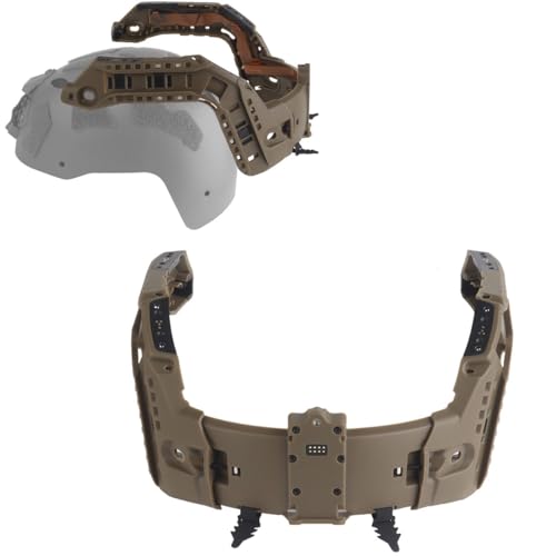 Support rail arc casque Fast réglable pour fixer et orienter une lampe tactique