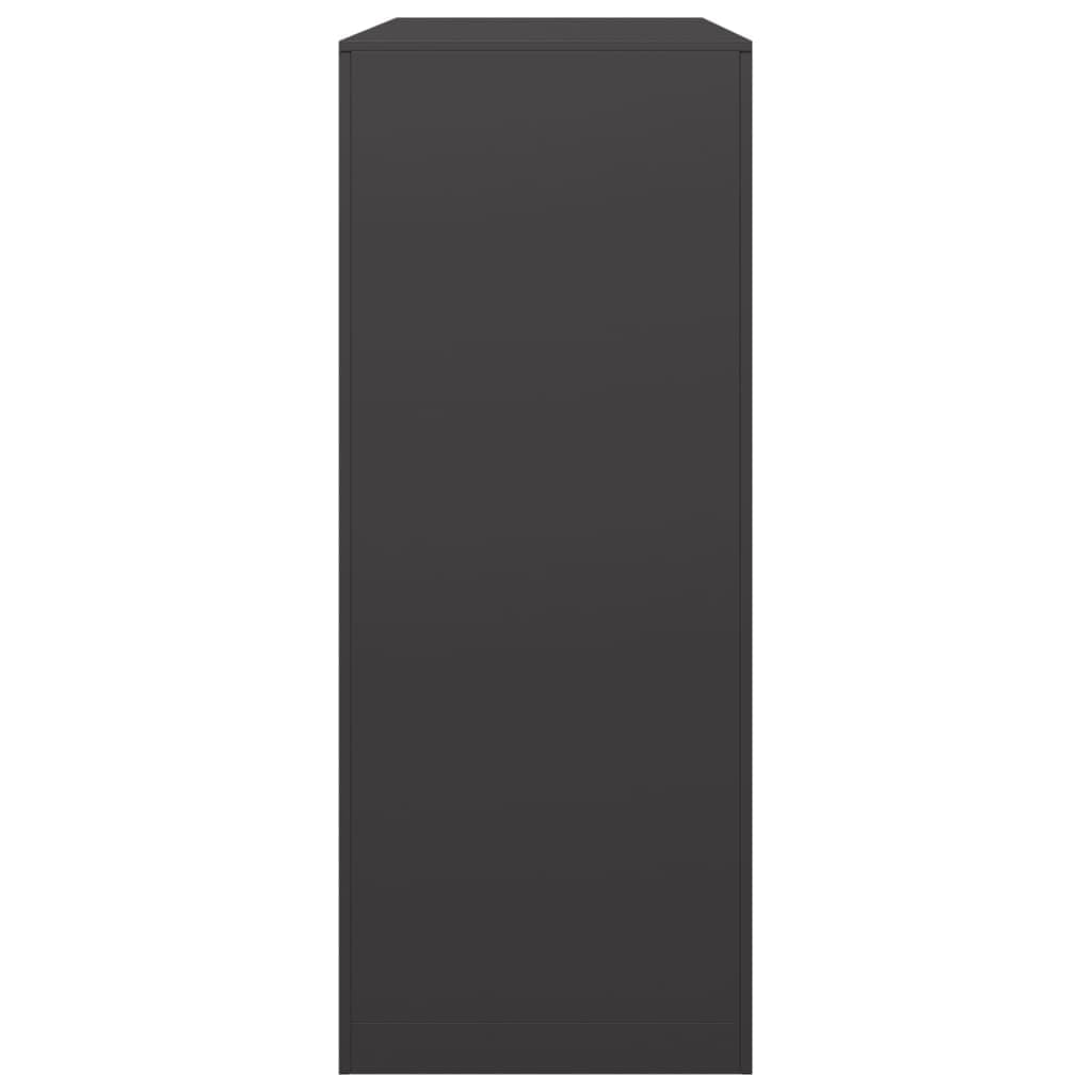 Stahl Brennholzregal Schwarz 100 x 40 x 100 cm Kaminholzständer für feuerholz Lagerung neben Kamin Ofen Terrasse Garten Schuppen trocken stapeln Ordnung