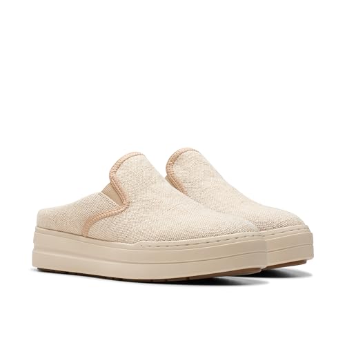 Clarks CloudSteppers Women's Audreigh Cove, Natural Textile, 5 Medium US - image 5