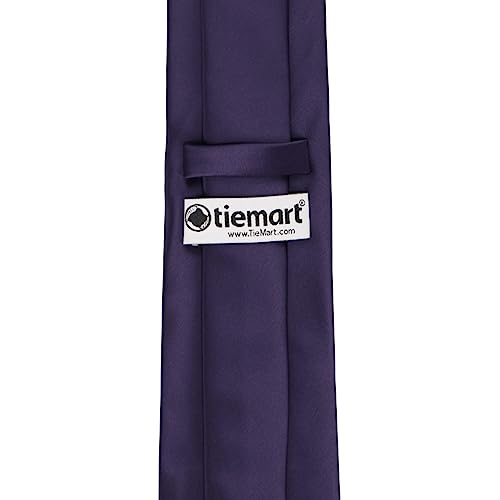 Image of tiemart Premium Solid Color Necktie
