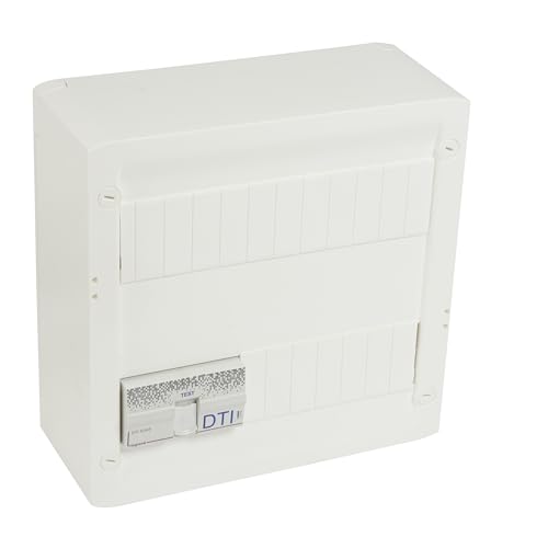 Coffret Basique Grade 2 TV DRIVIA 13-4 prises RJ45 STP + répartiteur TV 2 sorties - TV sur RJ Ready LEGRAND