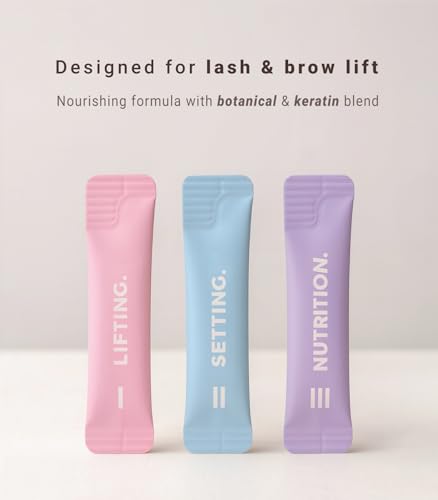 MIYA LASH | Seria AURA | Balsam do liftingu rzęs i balsam do laminowania brwi | 10 zabiegów