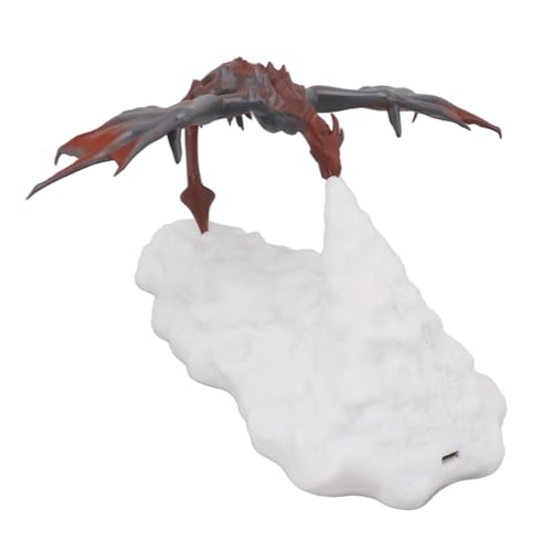 Lampe dragon 3D LED rouge, l'idée cadeau de Noël idéale pour chambre