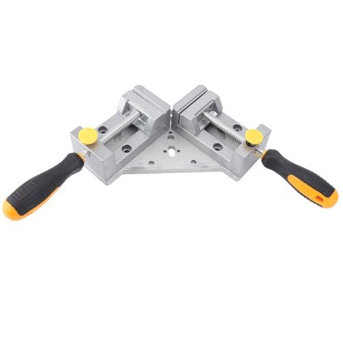 90 Degree Quick Release Corner Clamp, Double Handle Corner Clamp 90 Degree Right Angle Quick Release Detachable Aluminum Alloy Die, Angle Clamps