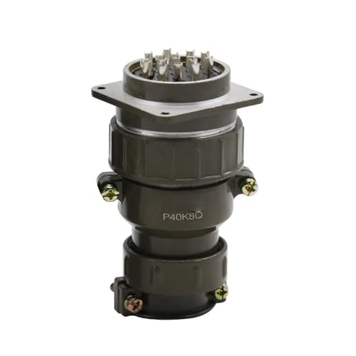 Connecteur rond P40 à 16 broches avec noyau de 40mm pour liaisons électriques industrielles