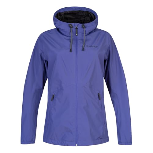 Veste Hannah Goldie 38 bleu manteau léger coupe-vent femme