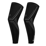 BESPORTBLE Genou Manches 1 Paire Taille L Soleil Protection Jambe Manches Genouillère pour Travailler Dehors Courir Randonnée Jogging Sports Entraînement Gym