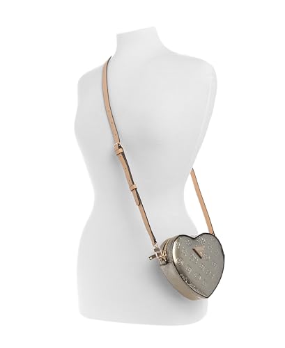 Image of GUESS Womens Arnela Mini Heart Bag
