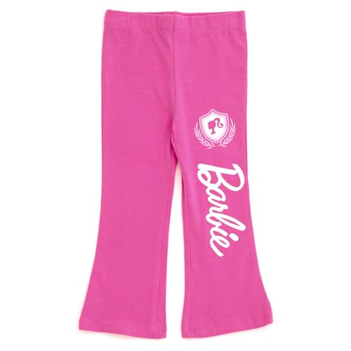 Image of Barbie Girls T-Shirt and Pants Outfit Set Toddler to Big Kid Sizes (2T - 14-16)