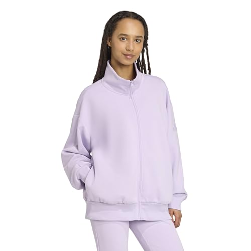 ヘイト&amp;アシュバリー スエット White Birch Color Block Scuba Knit Half Zip Top in Raspberry