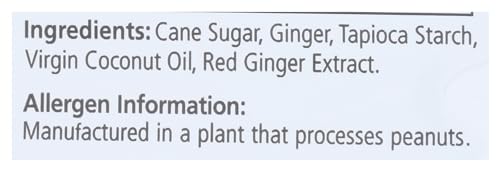 Prince Of Peace Original Flavor Ginger Chew Plus+, Gluten Free, 3 Ounces (Pack of 6) - image 4
