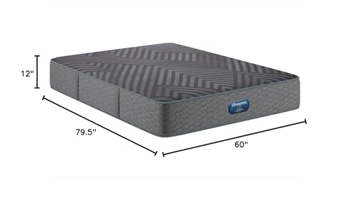 Image of Beautyrest Days End Medium Firm 12 inch Hybrid Mattress - Queen - Cooling Tech, Supportive Durable Pocketed Coils, Pressure Relief, Motion Separation; 100 Night Sleep Trial and 10 Year Warranty