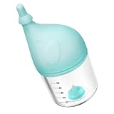 Nettoyage simple : comprend une brosse de nettoyage de biberon pratique et des composants faciles à démonter, aidant à garder vos bouteilles de lait en plastique , biberon pour chat, biberon d'allaitement pour animaux de compagnie