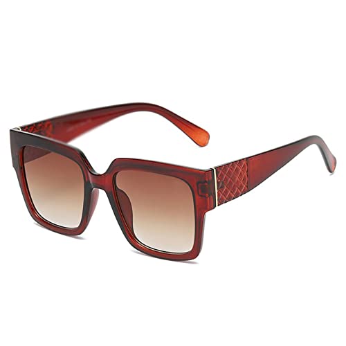 Lunettes de soleil grand cadre avec verres de soleil enveloppants pour homme femme