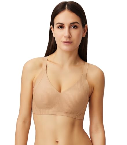 Image of Viola's Secret 6 Pack of Color Print T-Shirt Bras B Cup C Cup and D Cup